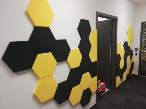 Panel akustyczny Soft Hexa Edge M