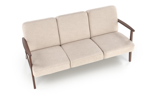 MILANO 3S sofa - beżowy tap. Castel 15