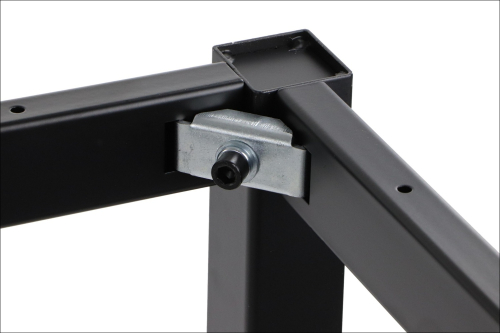 Stelaż metalowy do stołu i biurka NY-A057/KC 116x66 cm, noga kwadratowa kolor czarny