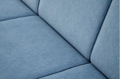 MILANO 3S sofa - niebieski tap. Castel 74